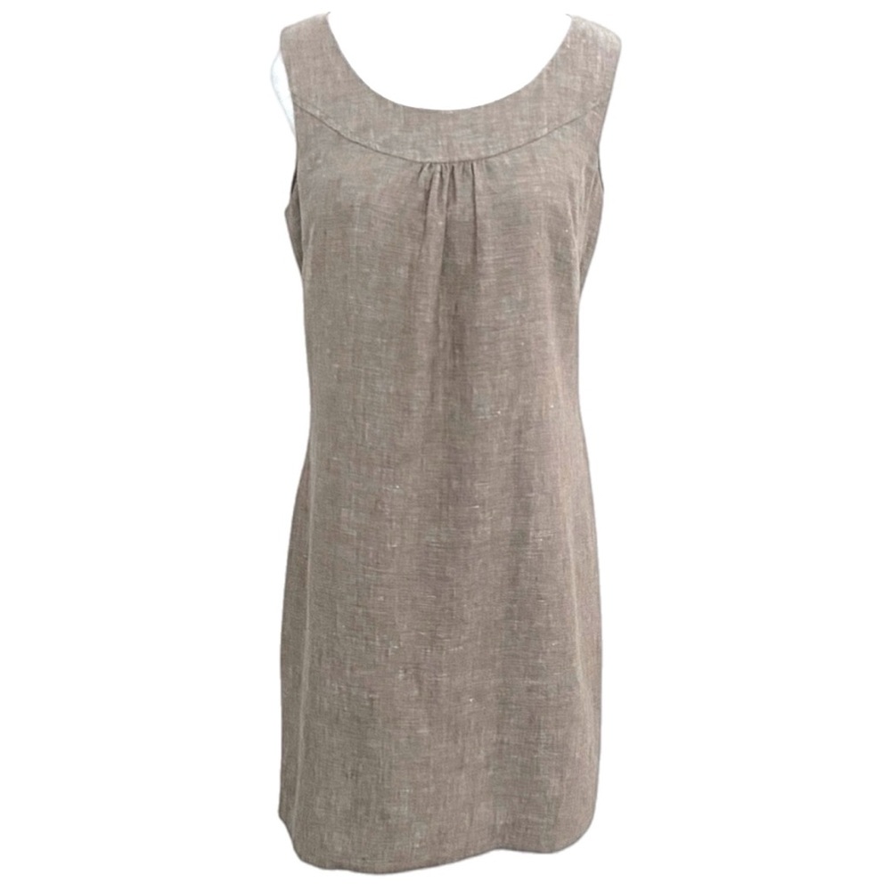 Madison Linen Shortsleeved Linen Dress Sz 10